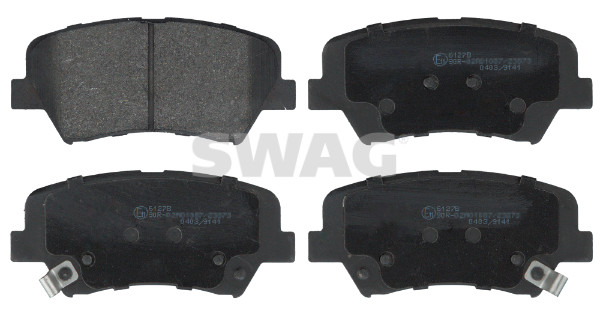 set placute frana,frana disc 33 10 7626 SWAG